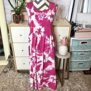 Pink 🌸 Tie Dye Dress